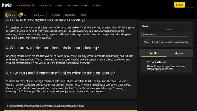 Bwin casino