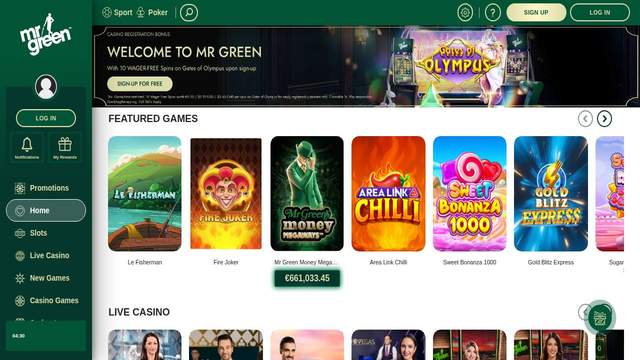 Mr Green casino